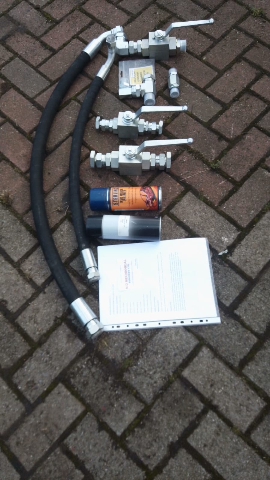 JCB JS 130/131 Double Acting Conversion Kit