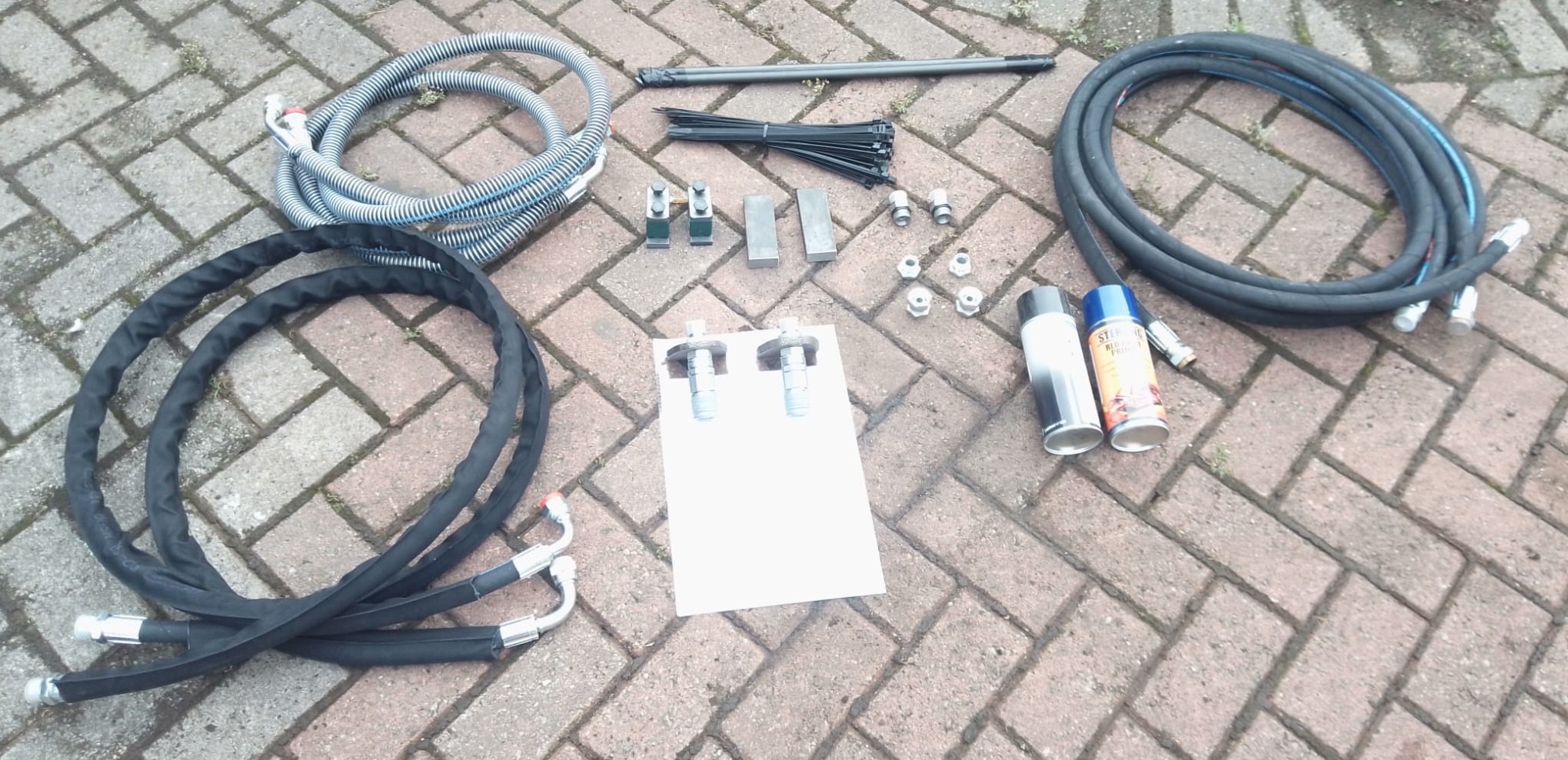 komatsu pc 138-10-11 rotation lines kit